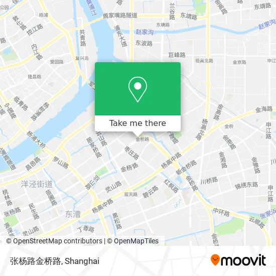 张杨路金桥路 map