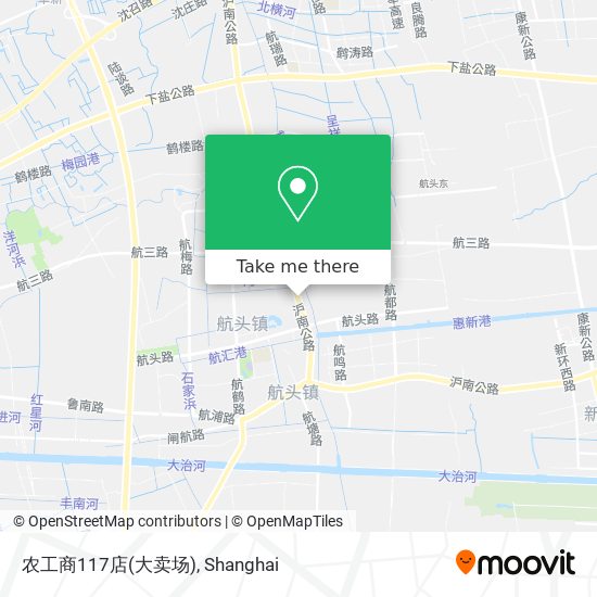 农工商117店(大卖场) map