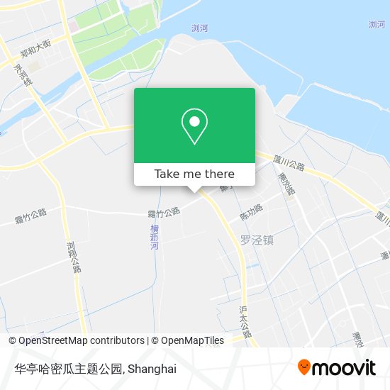 华亭哈密瓜主题公园 map