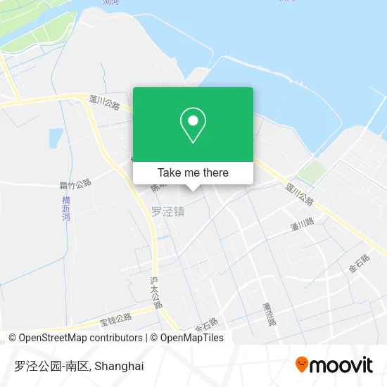 罗泾公园-南区 map