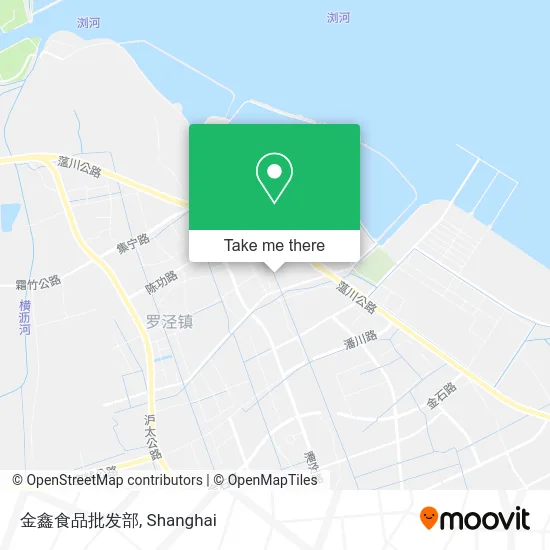 金鑫食品批发部 map