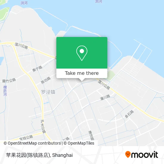 苹果花园(陈镇路店) map