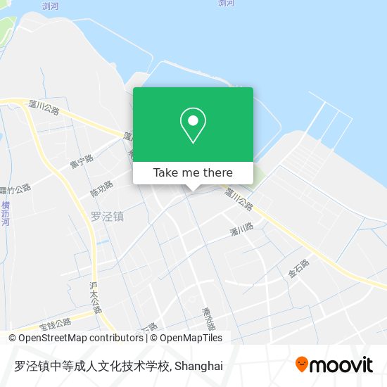 罗泾镇中等成人文化技术学校 map