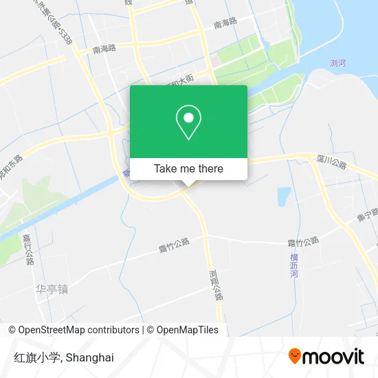 红旗小学 map