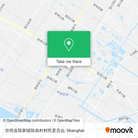 崇明县陈家镇陈南村村民委员会 map