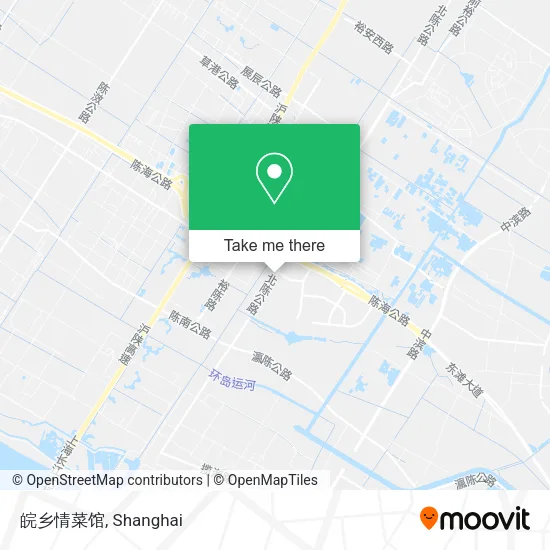 皖乡情菜馆 map