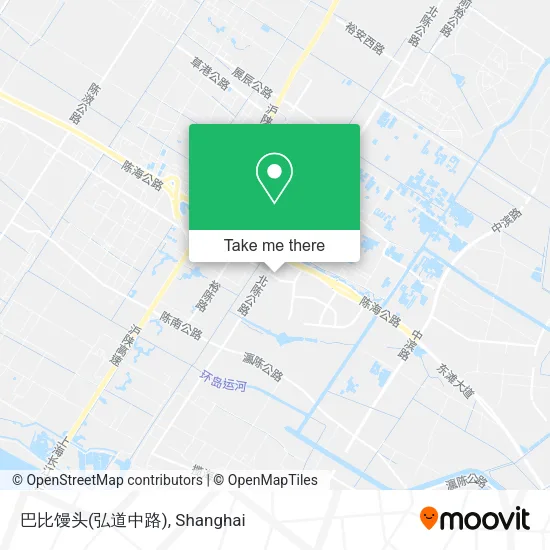 巴比馒头(弘道中路) map