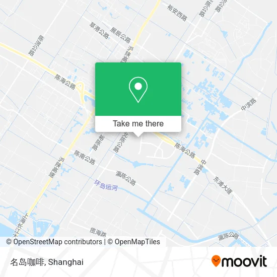 名岛咖啡 map