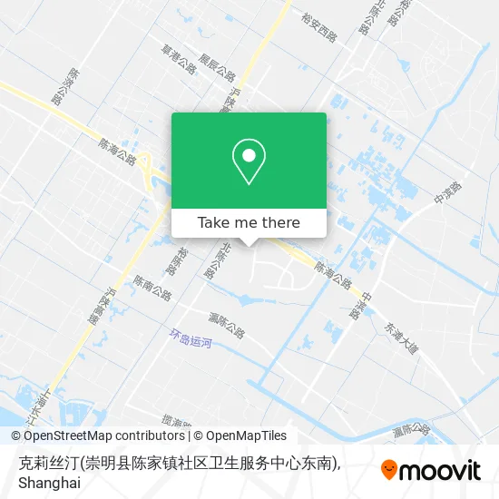 克莉丝汀(崇明县陈家镇社区卫生服务中心东南) map