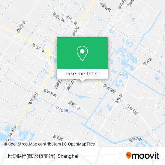 上海银行(陈家镇支行) map