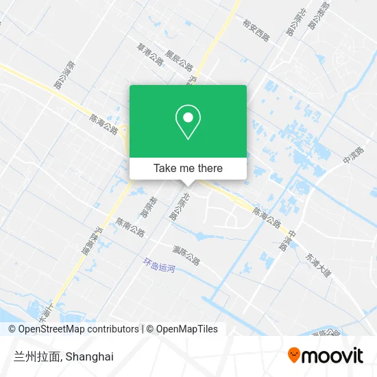 兰州拉面 map
