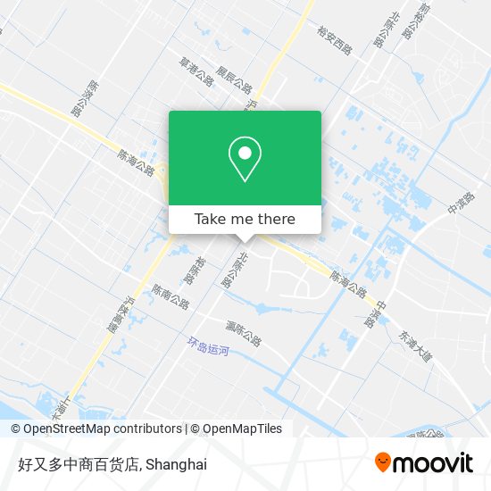 好又多中商百货店 map