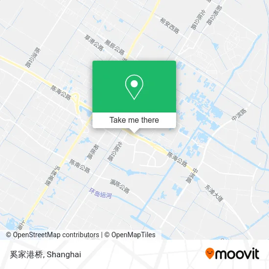 奚家港桥 map