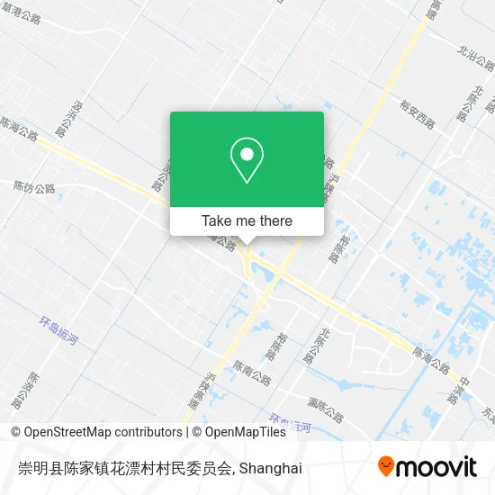 崇明县陈家镇花漂村村民委员会 map