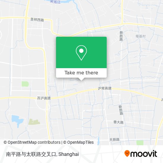 南平路与太联路交叉口 map