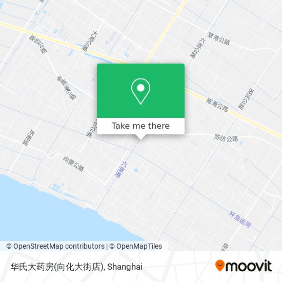 华氏大药房(向化大街店) map