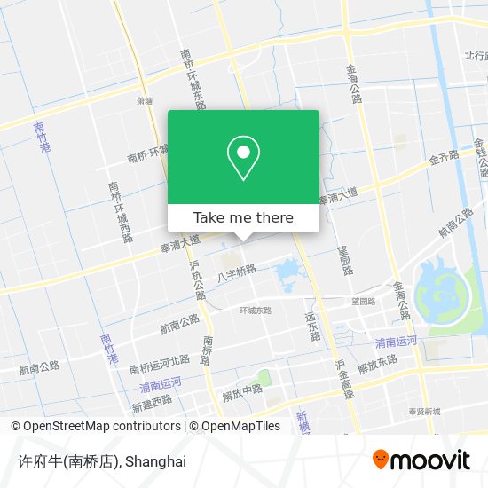 许府牛(南桥店) map