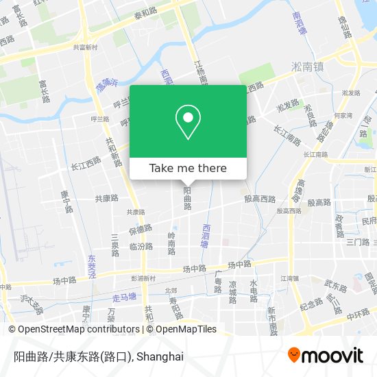 阳曲路/共康东路(路口) map