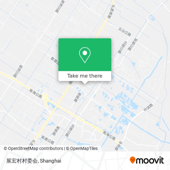展宏村村委会 map