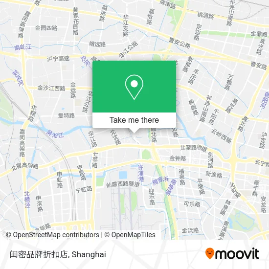 闺密品牌折扣店 map