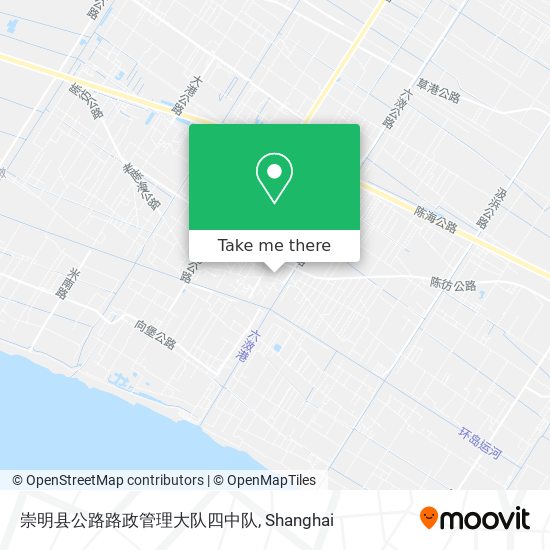 崇明县公路路政管理大队四中队 map