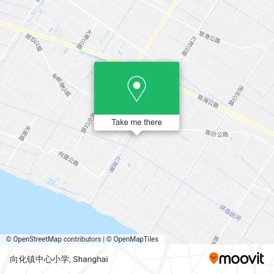 向化镇中心小学 map