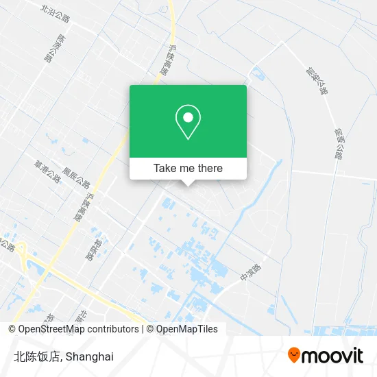 北陈饭店 map