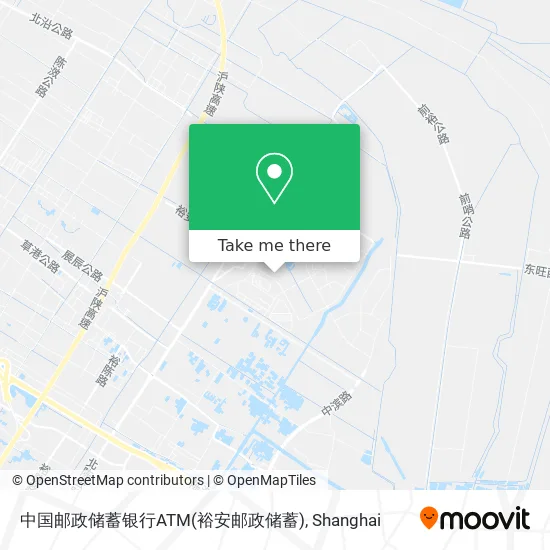 中国邮政储蓄银行ATM(裕安邮政储蓄) map