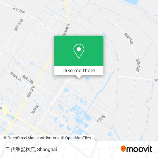 千代香蛋糕店 map
