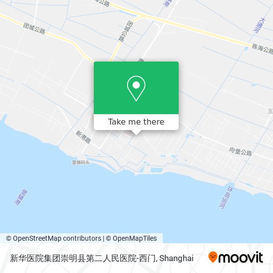 新华医院集团崇明县第二人民医院-西门 map