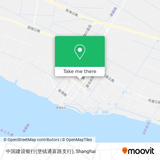 中国建设银行(堡镇通富路支行) map