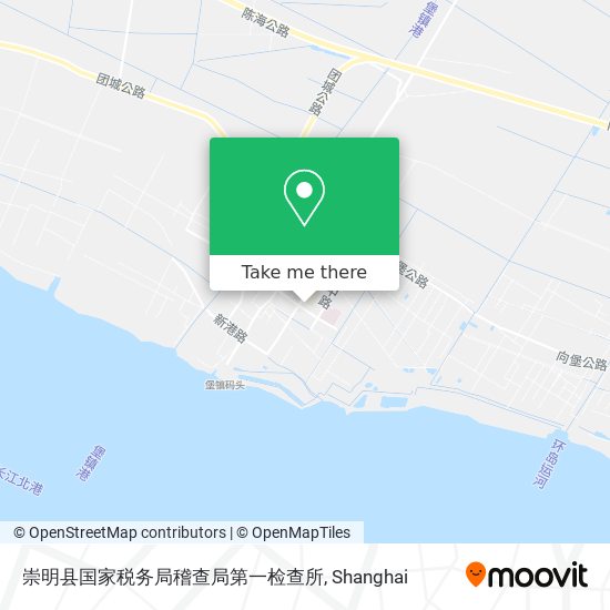 崇明县国家税务局稽查局第一检查所 map