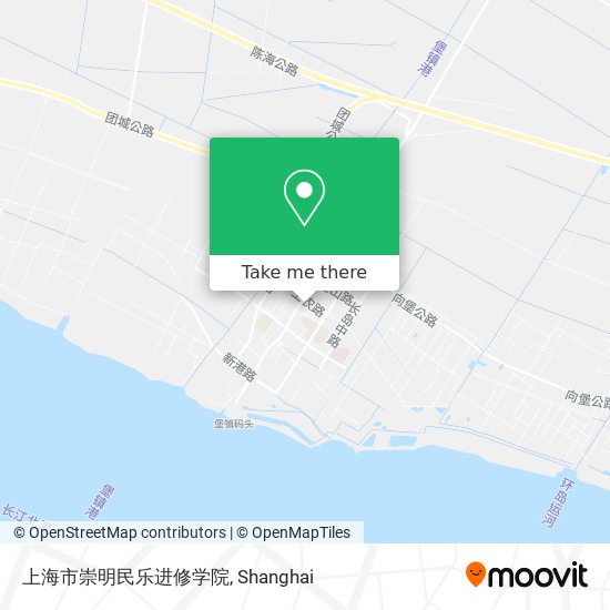 上海市崇明民乐进修学院 map