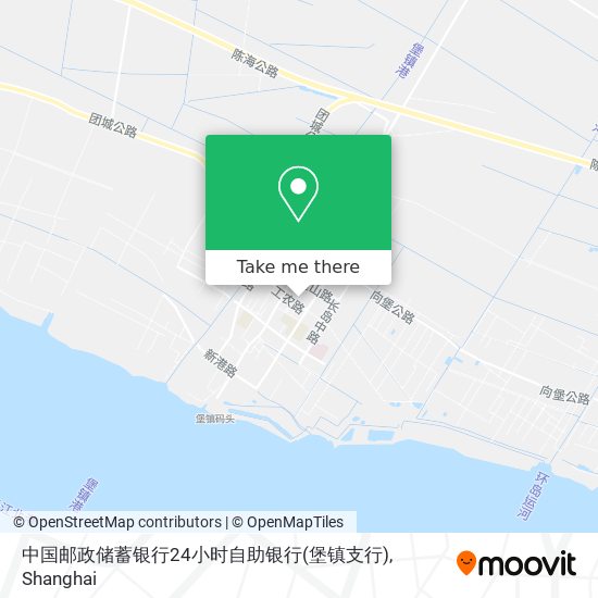 中国邮政储蓄银行24小时自助银行(堡镇支行) map