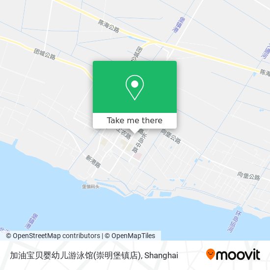 加油宝贝婴幼儿游泳馆(崇明堡镇店) map