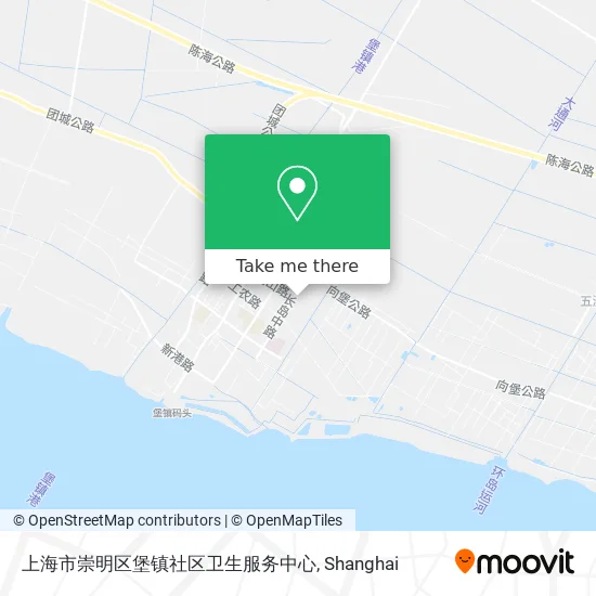 上海市崇明区堡镇社区卫生服务中心 map