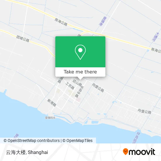 云海大楼 map