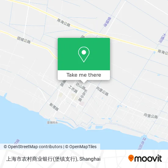 上海市农村商业银行(堡镇支行) map