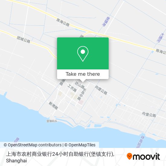 上海市农村商业银行24小时自助银行(堡镇支行) map