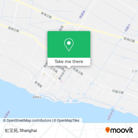 虹宝苑 map