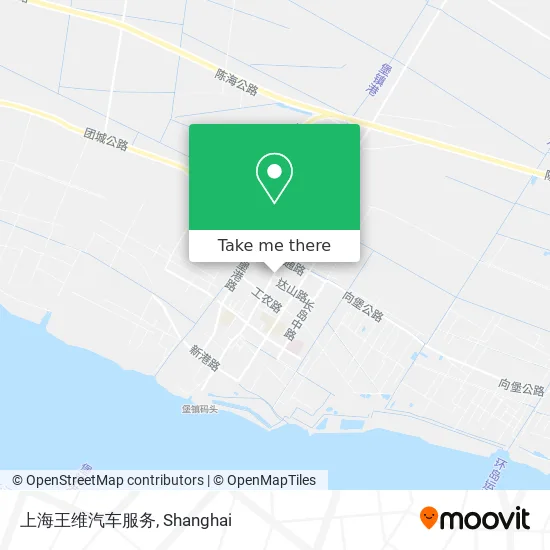上海王维汽车服务 map