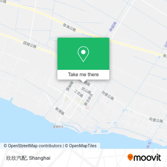 欣欣汽配 map
