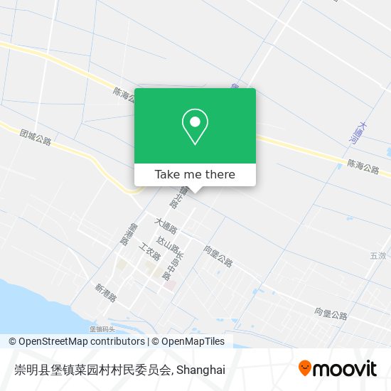 崇明县堡镇菜园村村民委员会 map
