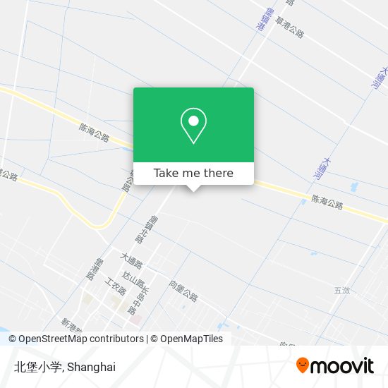 北堡小学 map