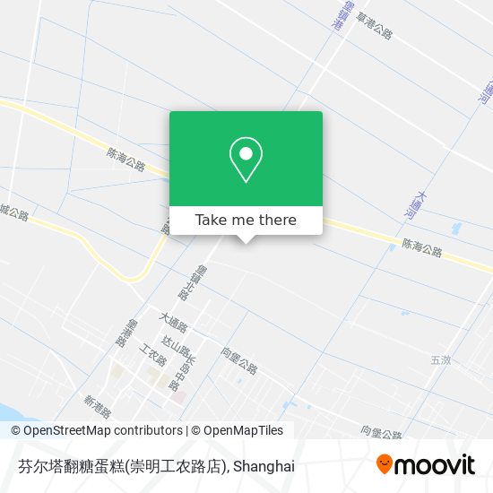 芬尔塔翻糖蛋糕(崇明工农路店) map