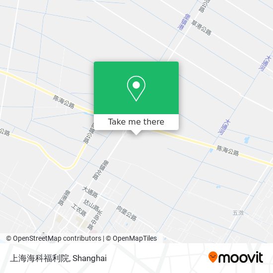 上海海科福利院 map