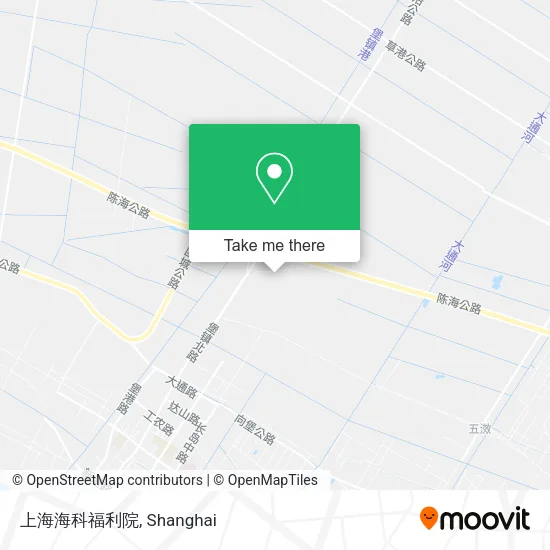 上海海科福利院 map