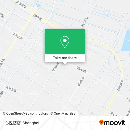 心悦酒店 map