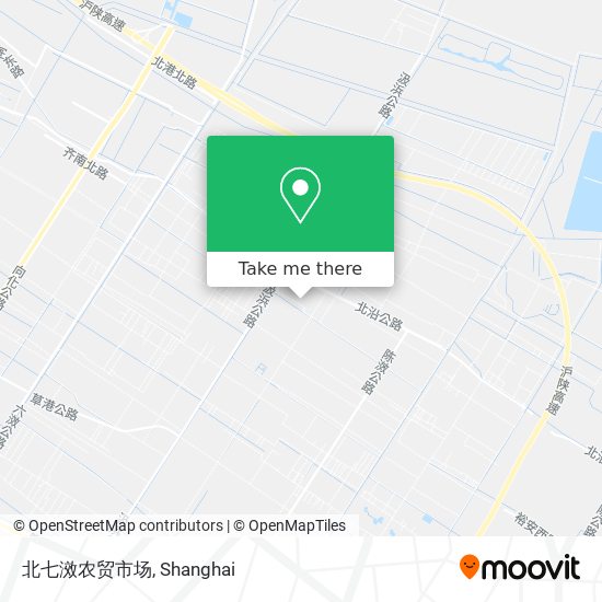 北七滧农贸市场 map