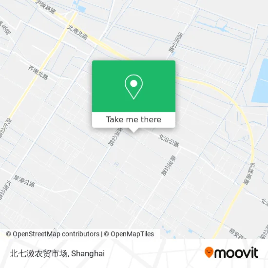 北七滧农贸市场 map